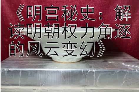 《明宫秘史：解读明朝权力角逐的风云变幻》